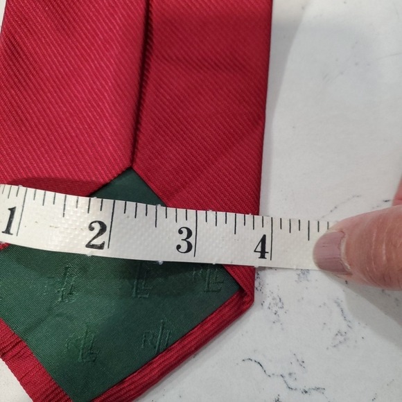 Lauren Ralph Lauren Red Tie - Picture 4 of 5